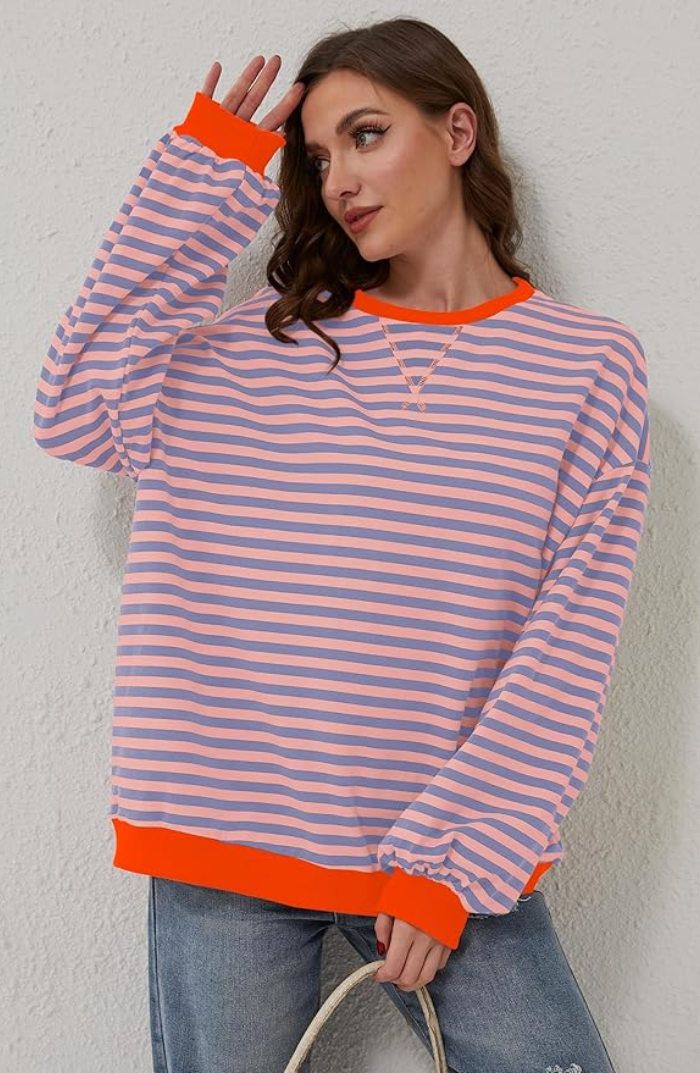 Mana™ | Pruhovaný Oversized Sveter