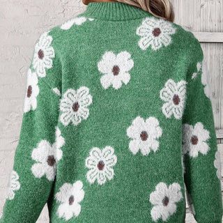 BLOOM | Pulóver s golierom na zips