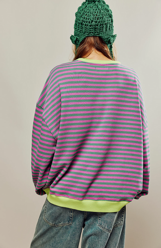 Mana™ | Pruhovaný Oversized Sveter