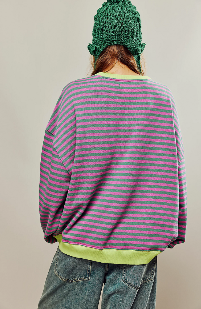 Mana™ | Pruhovaný Oversized Sveter