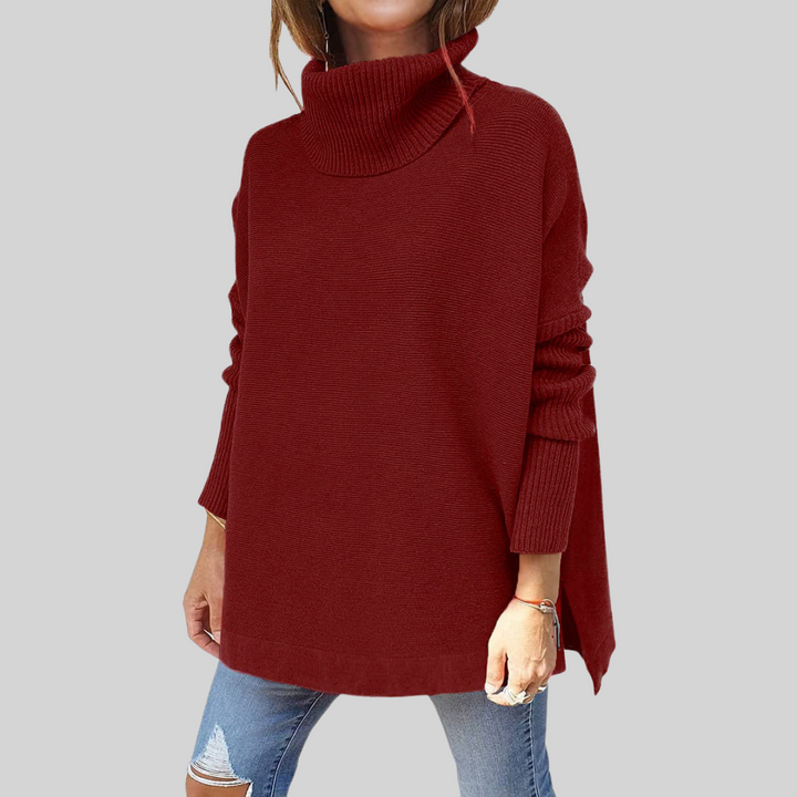 ANNELISE I Oversize pulóver s rolákom