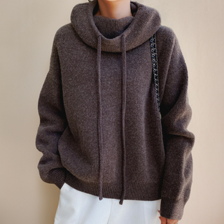 Hannah™ | Pletený Hoodie