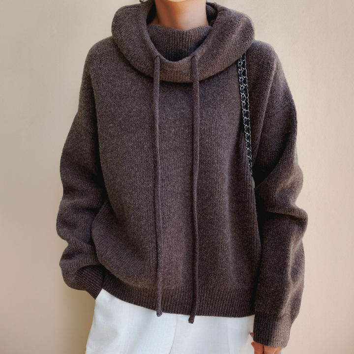 Hannah™ | Pletený Hoodie