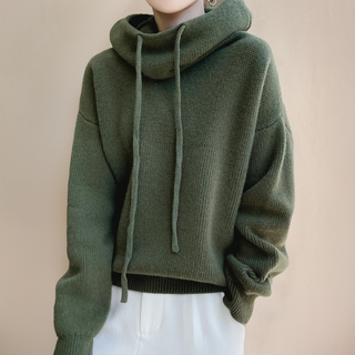 Hannah™ | Pletený Hoodie