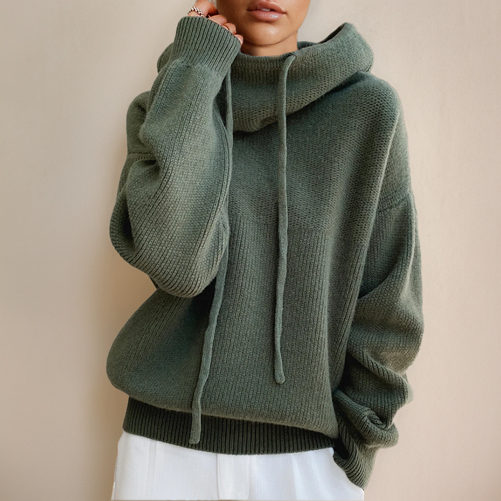 Hannah™ | Pletený Hoodie
