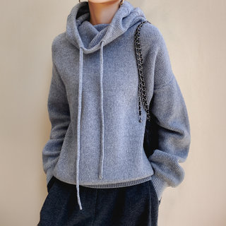 Hannah™ | Pletený Hoodie