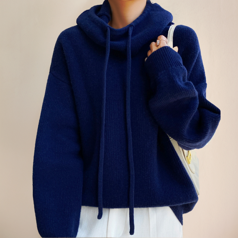 Hannah™ | Pletený Hoodie